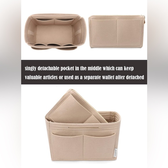 🎉🎁SALE🎁 EUC Purse Bag Organizer Insert - Picture 3 of 7
